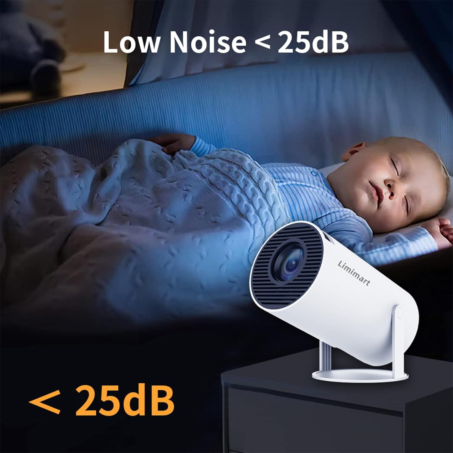 Smart Projector with5G WiFi an